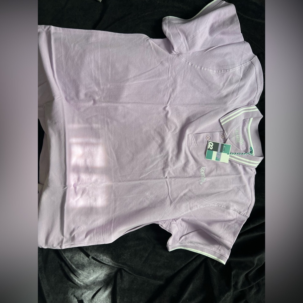 New 3XL born fly purple polo shirt